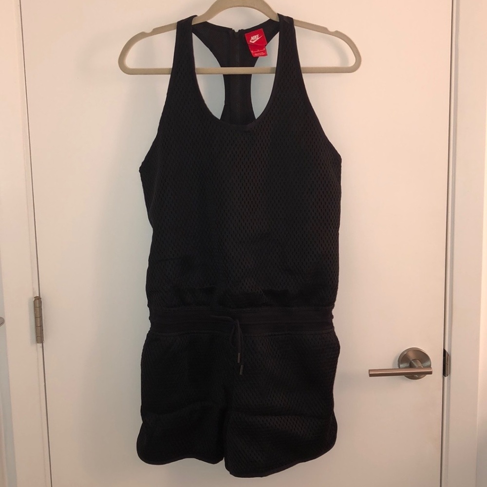 Nike Court Mesh Romper Shorts - Picture 2 of 7